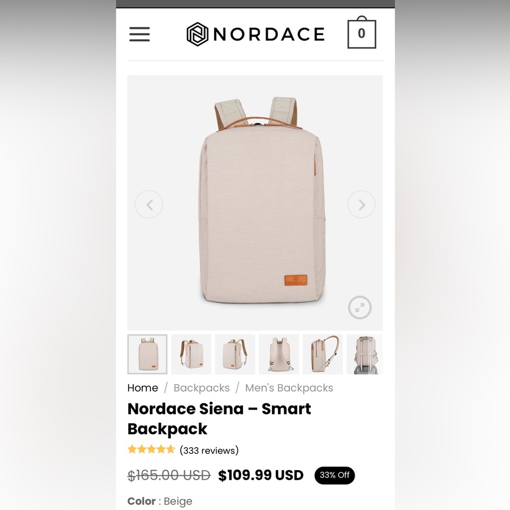 Nordace backpack